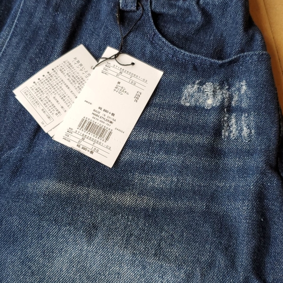 Evris Denim Mini Skirt Sz XS-S - Picture 3 of 3